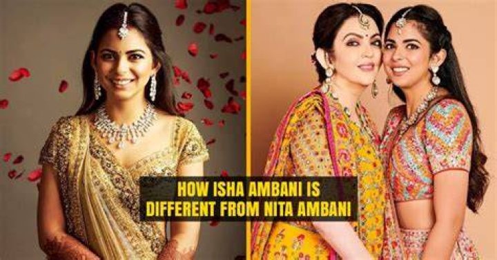Interesting Facts about Isha Ambani who is Totally Opposite from her Mother Nita Ambani Garvi